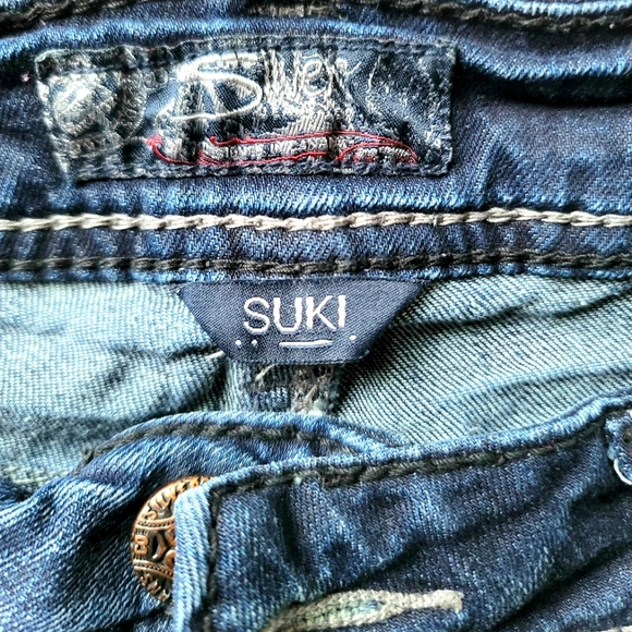 Silver Jeans Suki Mid Straight Distressed Denim Size 30 - Picture 10 of 11